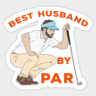 Best Husband By Par Sticker